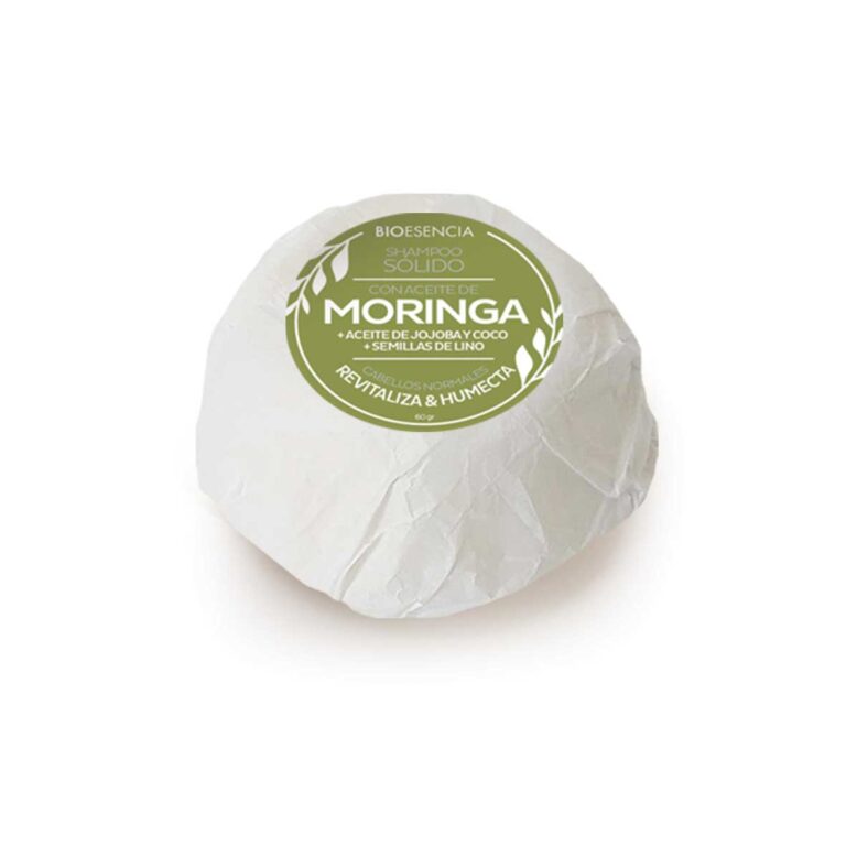 Shampoo solido Moringa (Cab. normal)